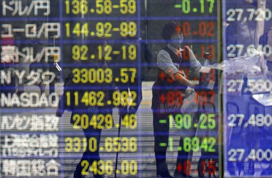 台灣新聞通訊社-市場預期聯準會降息 亞股收盤走勢不一