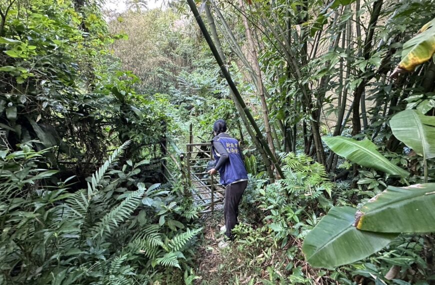 台灣新聞通訊社-新店五重溪染綠山區追污染源 議員籲善用科技輔助