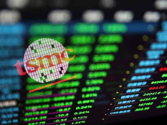 台灣新聞通訊社-台股下跌283點收27,342點 台積電跌30元收1,410元、破五日線