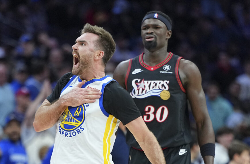 台灣新聞通訊社-NBA／袋棍球巨星成勇士甜蜜負擔 柯爾盼合約轉正：完美替補控衛