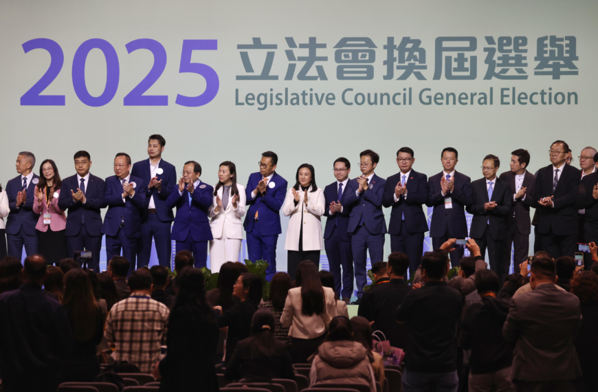 台灣新聞通訊社-陸國務院港澳辦:香港新一屆立法會議員都是愛國愛港者