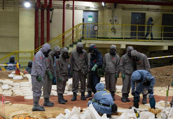 台灣新聞通訊社-陸國防部:日本遺留化武仍對大陸人民和生態造成嚴重危害