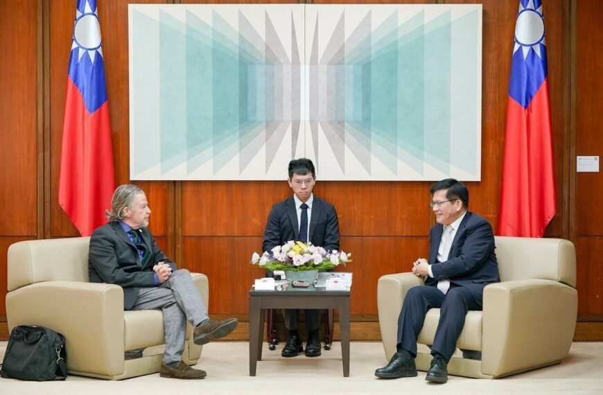 台灣新聞通訊社-林佳龍接見國際護理協會訪團 感謝力挺台灣主辦大會