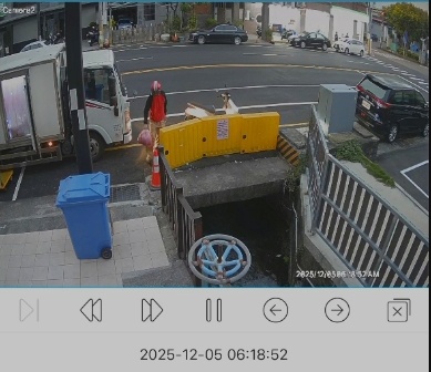 台灣新聞通訊社-不要再亂丟垃圾包了 苗栗市公所民族路監視器才裝好就逮1人