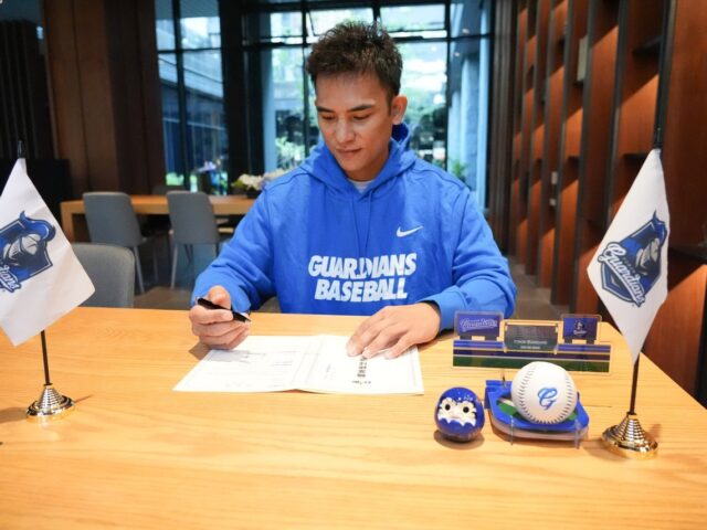 台灣新聞通訊社-中職／林岱安盼盡快融入悍將文化 對邦迷印象最深超挺自家人