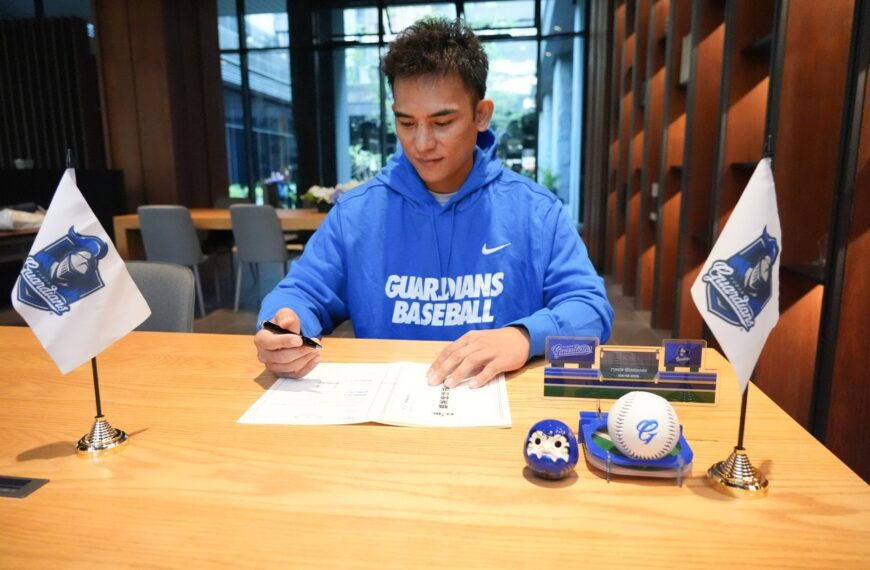 台灣新聞通訊社-中職/林岱安盼盡快融入悍將文化 對邦迷印象最深超挺自家人