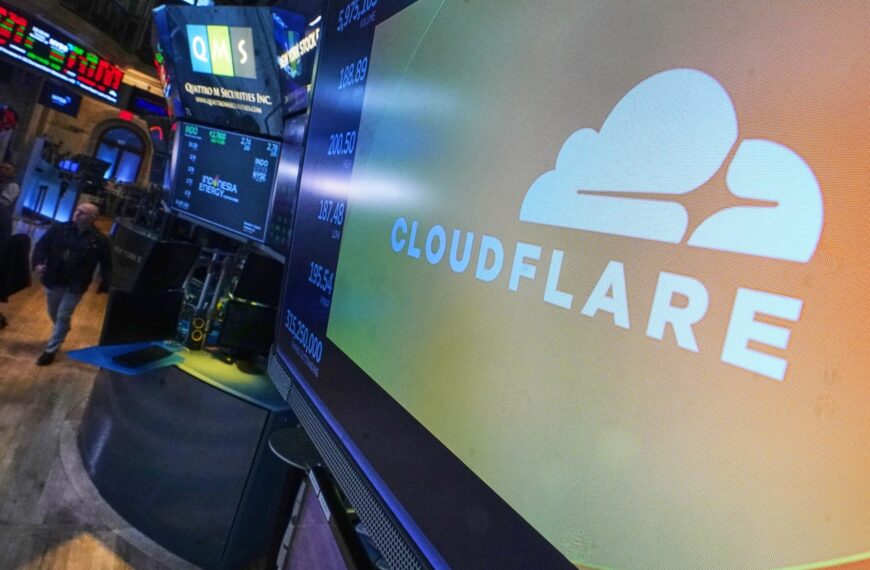 台灣新聞通訊社-全球用戶大崩潰！Cloudflare再出包「這些網站大當機」 盤前股價重跌