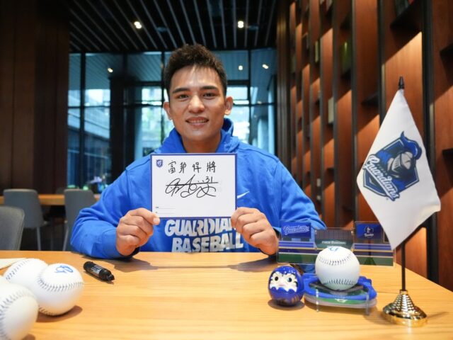 台灣新聞通訊社-中職／林威助看重指揮官特質 陳昭如揭悍將極速接洽林岱安過程