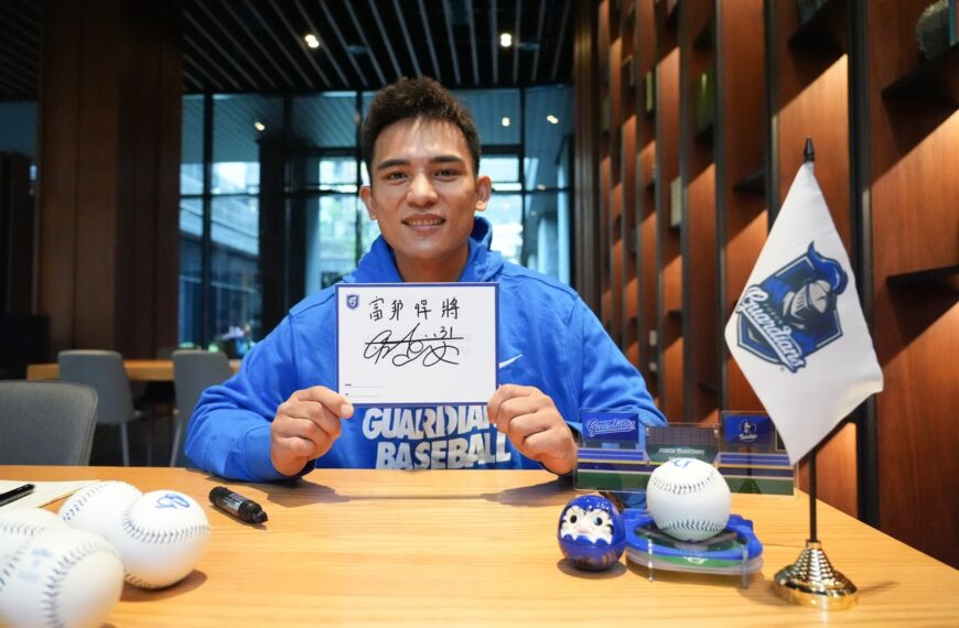 台灣新聞通訊社-中職／林威助看重指揮官特質 陳昭如揭悍將極速接洽林岱安過程