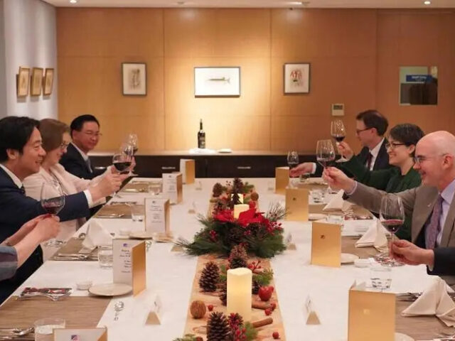 台灣新聞通訊社-AIT貼與谷立言餐敘照 賴總統：台灣持續與美國並肩同行