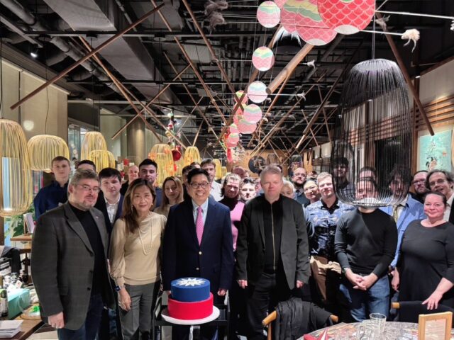 台灣新聞通訊社-斯洛伐克留台生齊聚 暢談在台學習經驗與暖心故事