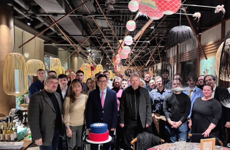 台灣新聞通訊社-斯洛伐克留台生齊聚 暢談在台學習經驗與暖心故事