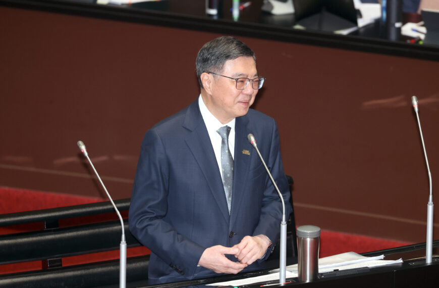 台灣新聞通訊社-在野要求國情報告即問即答 卓榮泰：總統不能違憲