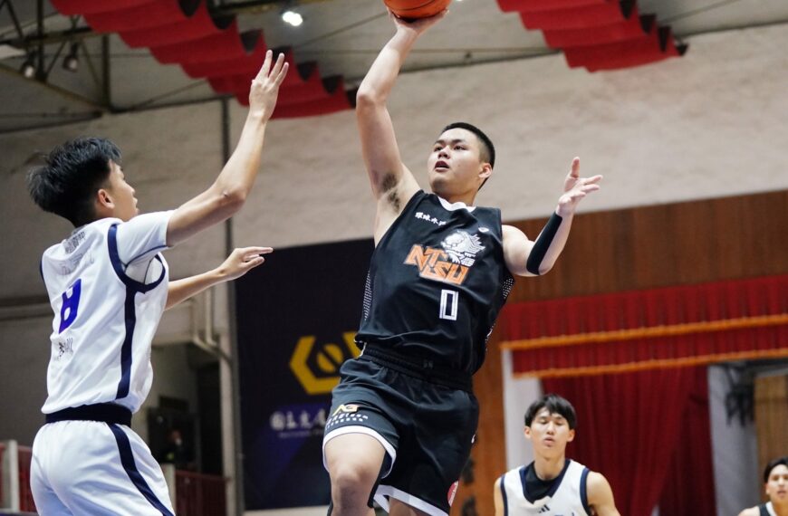 台灣新聞通訊社-UBA/林睿軒、郭嘉安同場雙十 國體輕鬆收4連勝