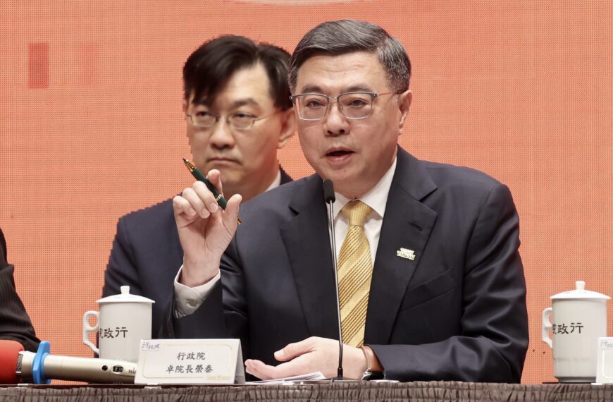 台灣新聞通訊社-卓榮泰財劃法沒有必須執行壓力 民眾黨團反嗆:自欺欺人大鴕鳥