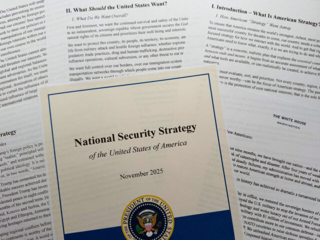 台灣新聞通訊社-美國總統川普第2任「國家安全戰略」與日本不同調 外務省官員擔憂