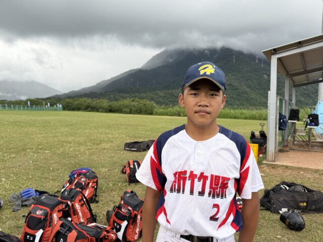 台灣新聞通訊社-威力盃／何宇威再見安威力盃助竹縣搶勝 練捕手不怕苦