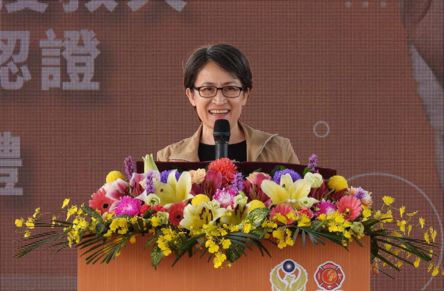 台灣新聞通訊社-2員警執行交管勤務受傷 副總統不捨發聲:已與卓榮泰探視慰問