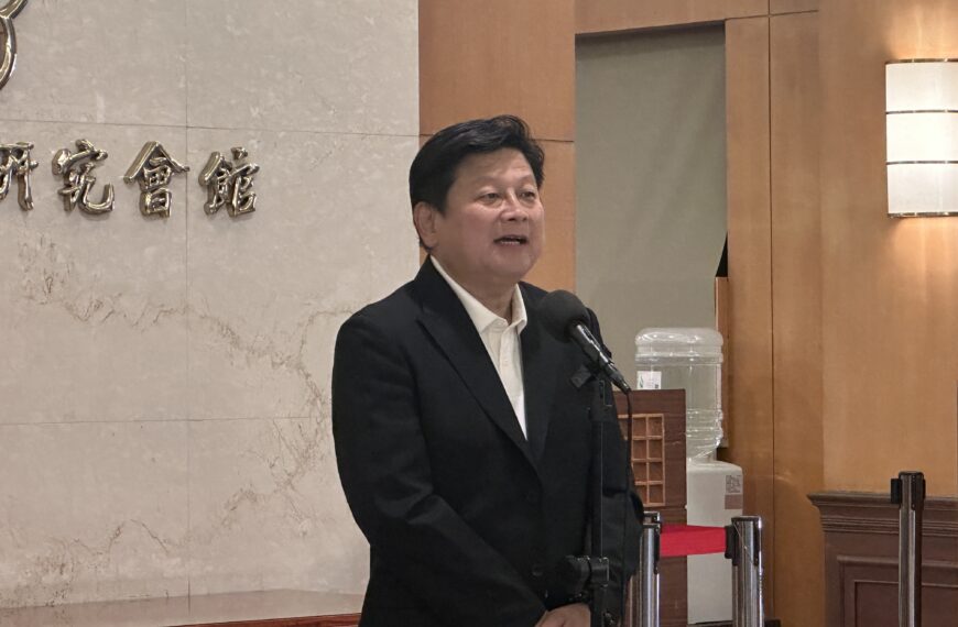 台灣新聞通訊社-傅崐萁：助理費修法是保障助理 付委後仍可討論調整