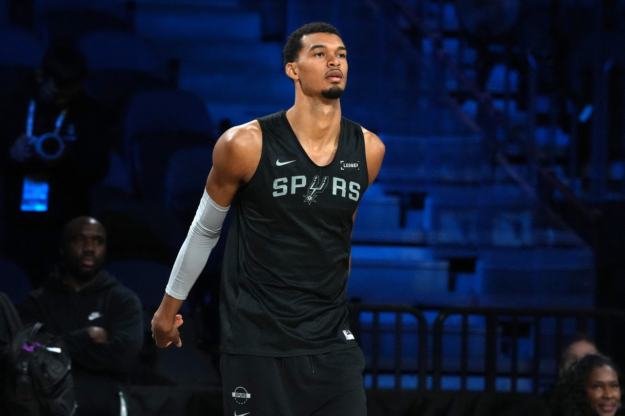 台灣新聞通訊社-NBA／馬刺4強賽挑戰雷霆大魔王 溫班亞瑪預計復出上場時間受限