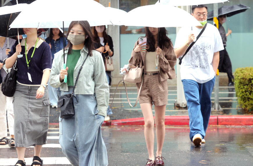 台灣新聞通訊社-本周氣溫上上下下 天氣風險:周末冷空氣挑戰冷氣團等級