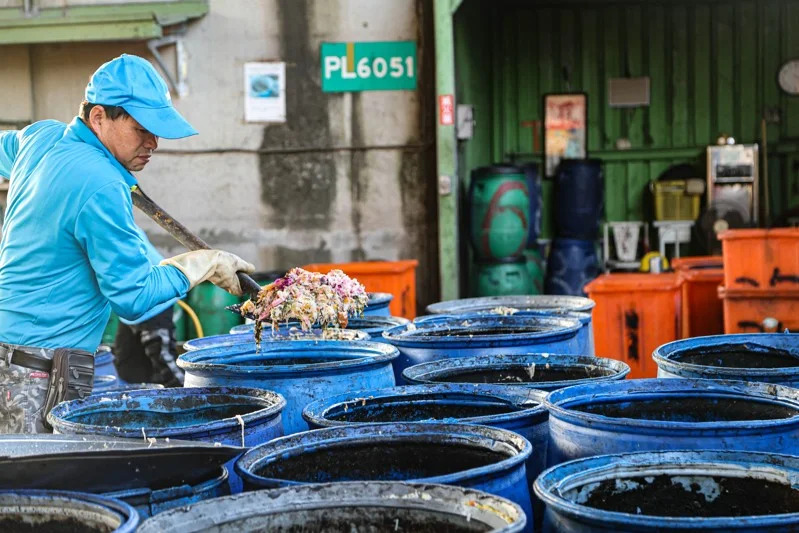 台灣新聞通訊社-不到2個月燒掉1500萬 桃園動支災準金處理事業廚餘