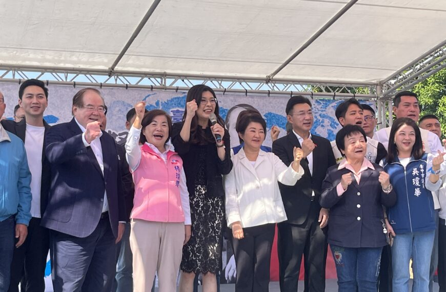 台灣新聞通訊社-鄭麗文肯定盧媽政績 盧秀燕籲:支持鄭麗文,2026才會贏