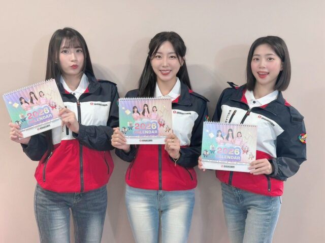 台灣新聞通訊社-康和證券攜手台鋼雄鷹啦啦隊 火熱推出2026限量聯名桌曆