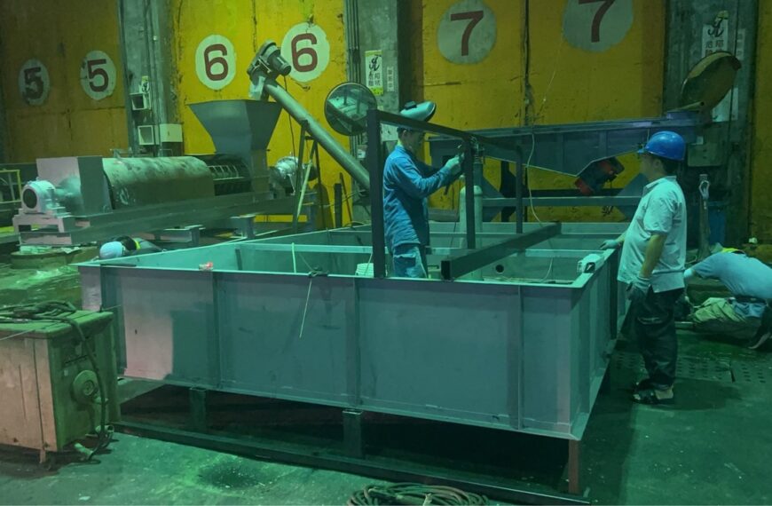 台灣新聞通訊社-廚餘太濕難燒 台中緊急租借脫水設備試車助乾濕分離