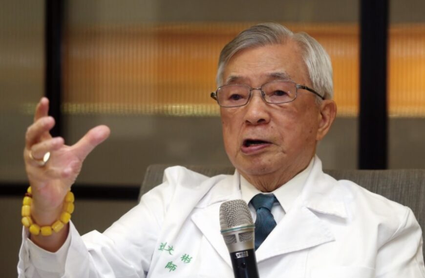 台灣新聞通訊社-醫療奉獻獎得主連文彬辭世 曾任李登輝總統醫療小組召集人 台大悼念
