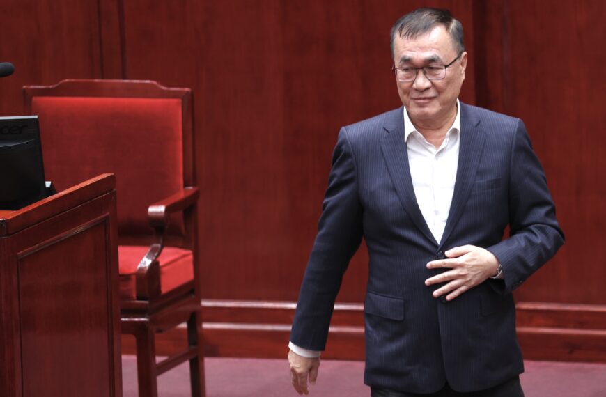 台灣新聞通訊社-黃國昌選到底? 李明賢曝新北已有議員幫李四川備好看板