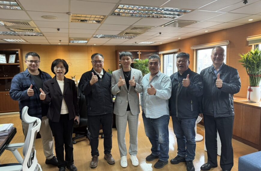 台灣新聞通訊社-金門縣府團隊拜會運動部 爭取金城綜合體育館等經費