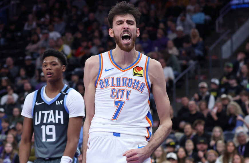 台灣新聞通訊社-NBA／史上第3次！雷霆開季前24戰奪23勝 美媒驚嘆：朝整季79勝去了