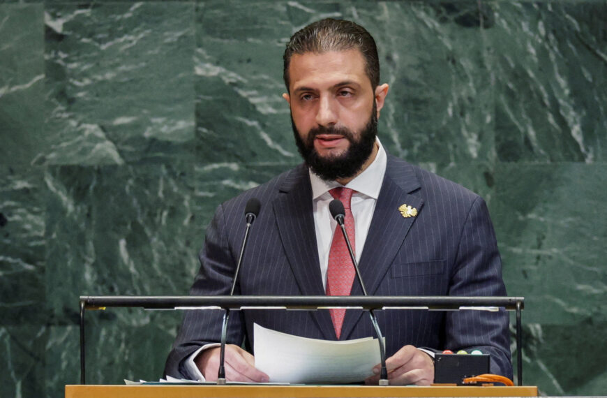 台灣新聞通訊社-敘利亞推翻阿塞德滿週年 總統夏拉籲全民團結重建國家