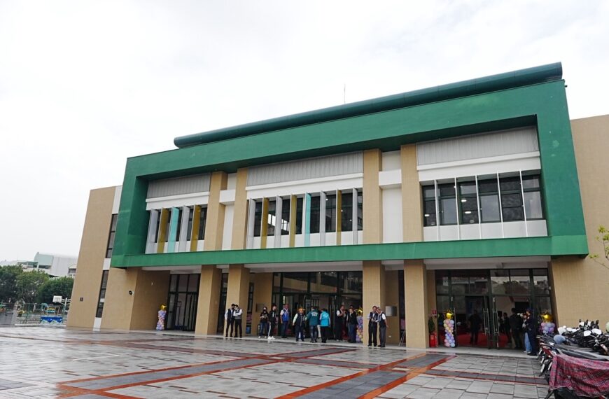 台灣新聞通訊社-立委爭取大里成功國中三合一啟用 工程總經費3.1億元