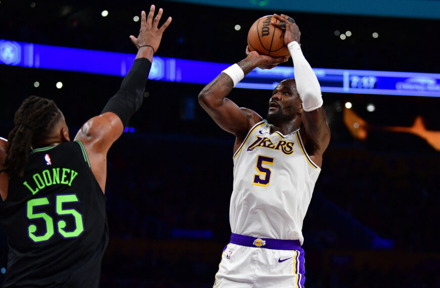 台灣新聞通訊社-NBA／「紫金神盾」艾頓膝蓋又被撞！7連勝後報平安：I’m good！