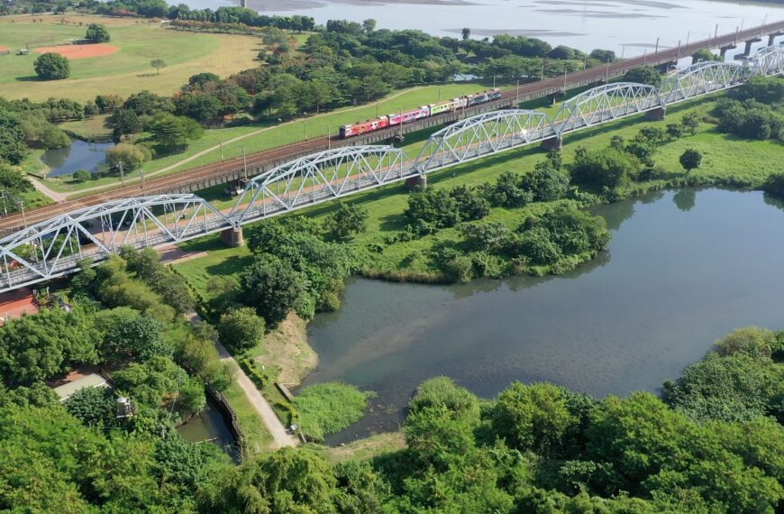 台灣新聞通訊社-大樹舊鐵橋濕地獲頒「國家永續發展獎」 展現永續價值