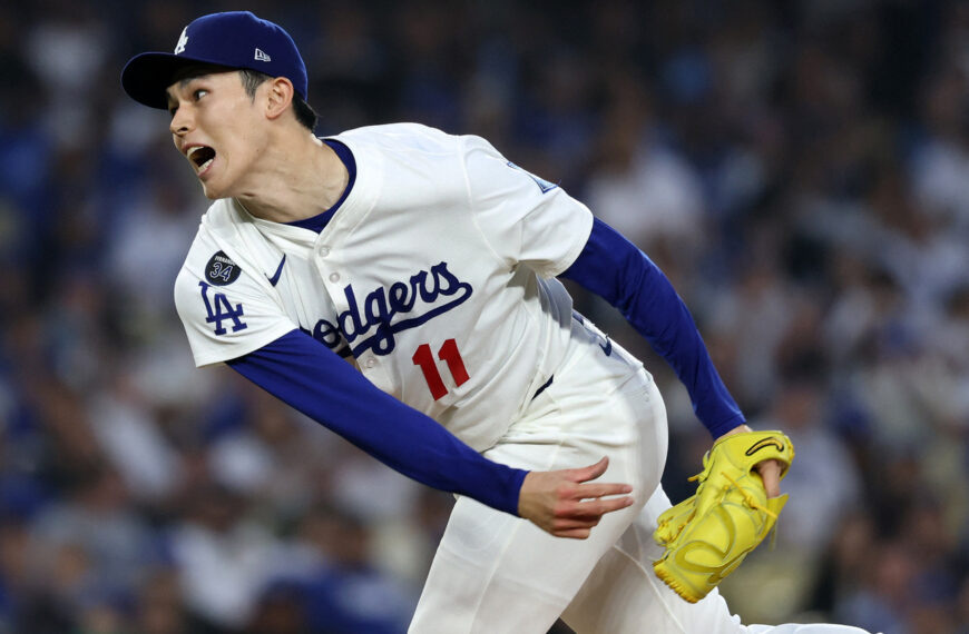 台灣新聞通訊社-MLB/佐佐木朗希明年將重回先發?美媒曝速球品質是關鍵