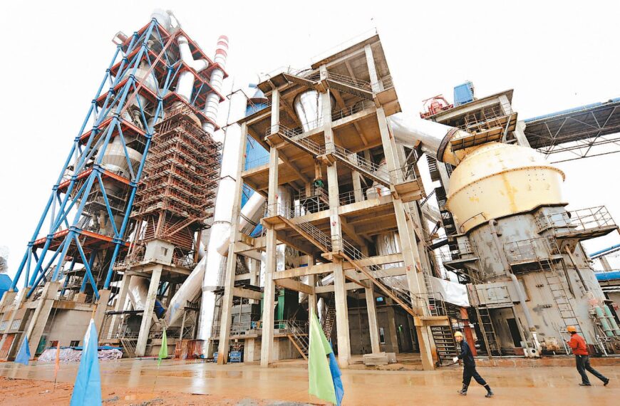 台灣新聞通訊社-陸將推新規 水泥粉磨站、方便食品製造等不再需要環評