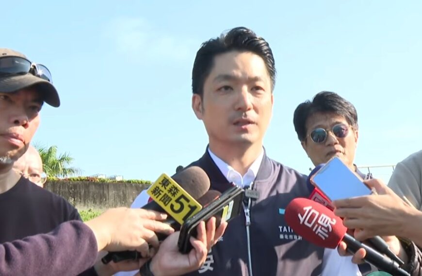 台灣新聞通訊社-就職3周年行程…回政大母校視察指南溪 蔣萬安:和念書時不一樣