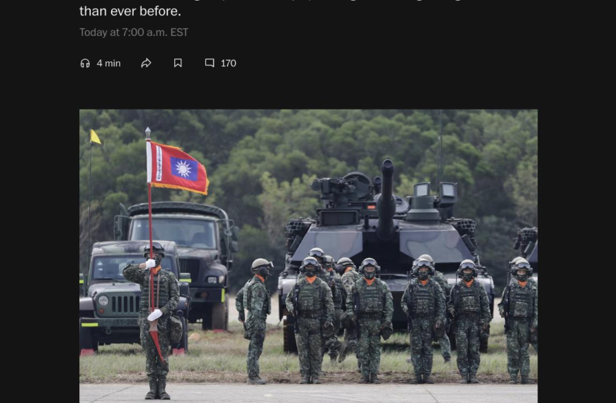 台灣新聞通訊社-薛瑞福等美前國防官員投書:美國助台不是慈善事業