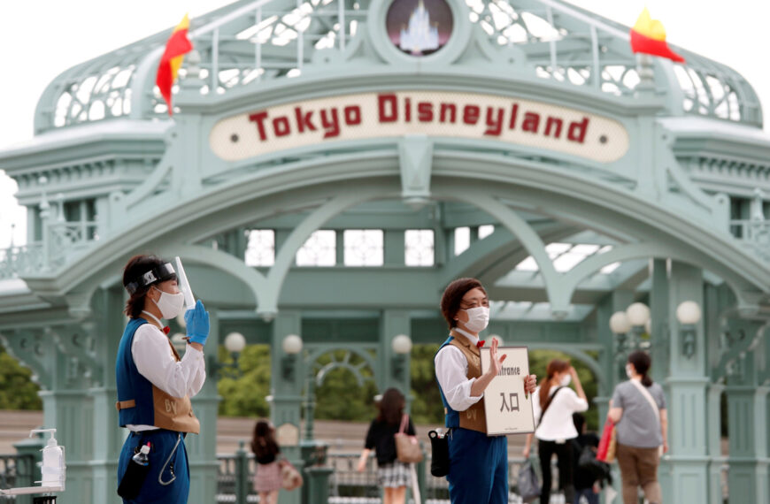 台灣新聞通訊社-有人持刀闖東京迪士尼海洋飯店 日警追查逃逸男子