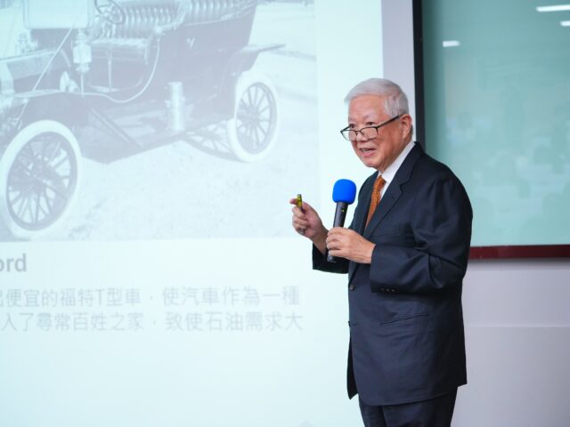 台灣新聞通訊社-台灣化工年會發表演講 何壽川：推動醣經濟的永續價值