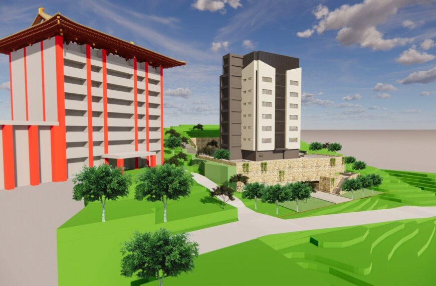 台灣新聞通訊社-天品重大新里程！基隆孝光閣取得建照、即將動工