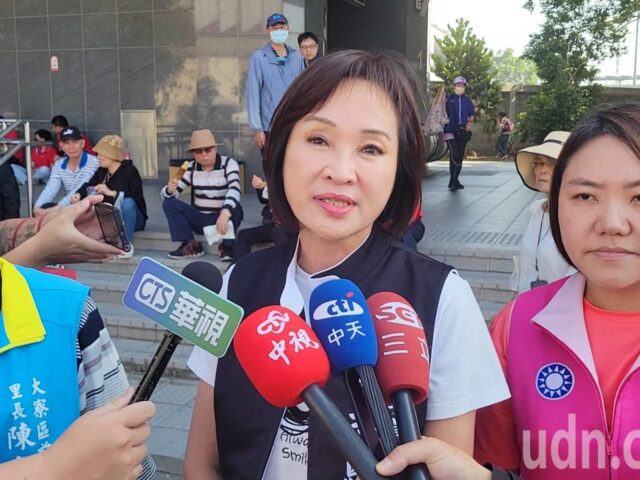 台灣新聞通訊社-影／綠營高雄市長初選激戰  柯志恩：等對手底定再調整藍營步伐