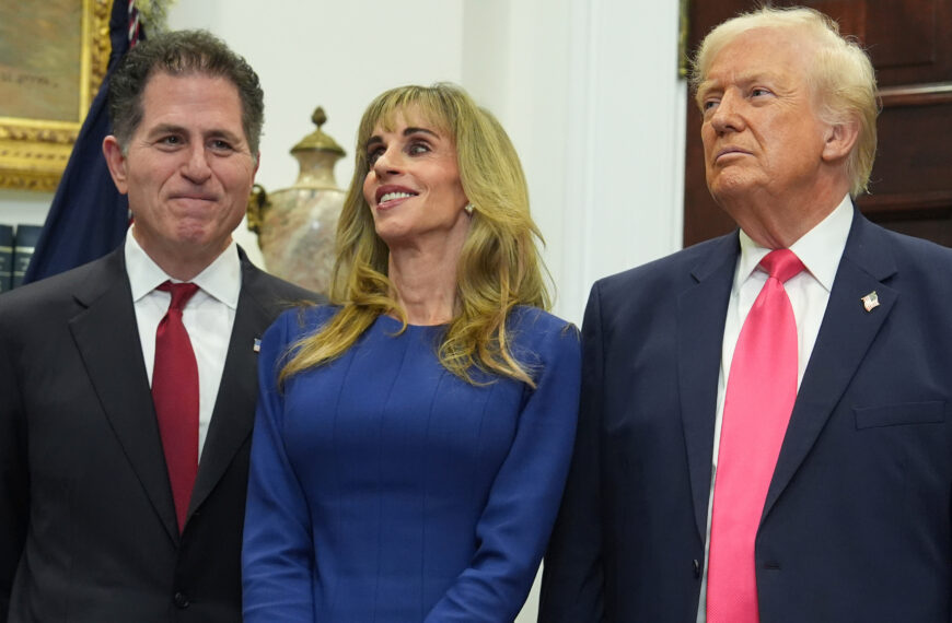 台灣新聞通訊社-億萬富翁戴爾夫婦豪捐近2千億元 助2500萬名美國兒童啟動「川普帳戶」