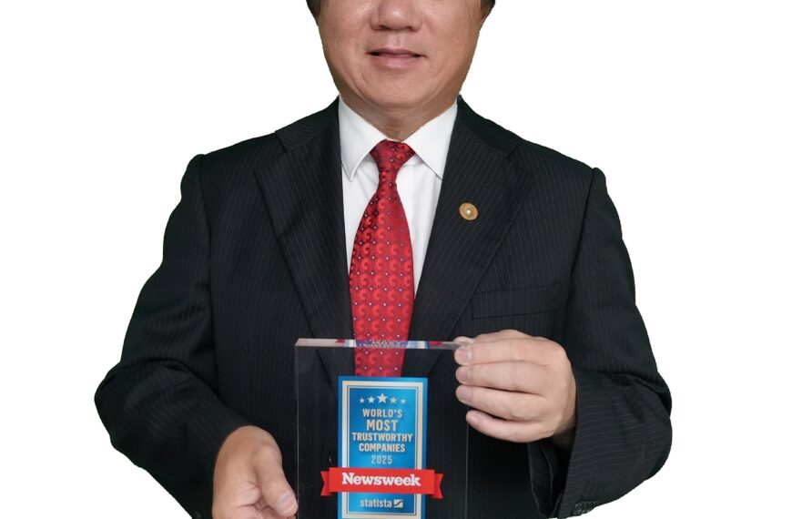 台灣新聞通訊社-中華電信蟬聯《Newsweek》「全球最值得信賴企業」榜