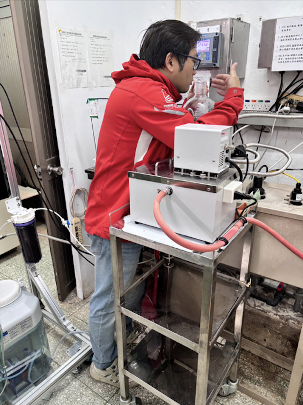 台灣新聞通訊社-人類嗅辨潛力高 台水升級「熱嗅」檢測防堵油污未爆彈