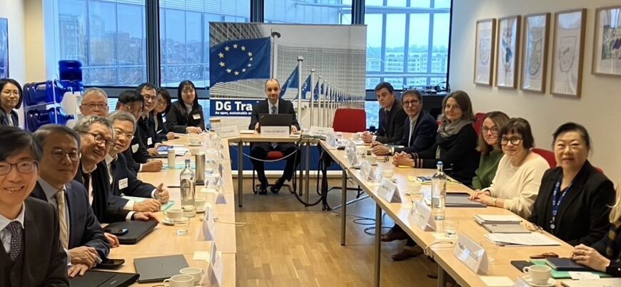 台灣新聞通訊社-龔明鑫率團赴歐 展開台歐盟貿易暨投資對話