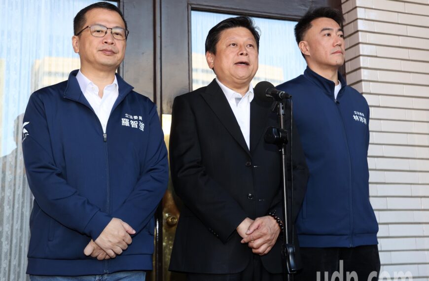 台灣新聞通訊社-影／1.25兆軍購預算 傅崐萁喊話賴清德總統立院國情報告